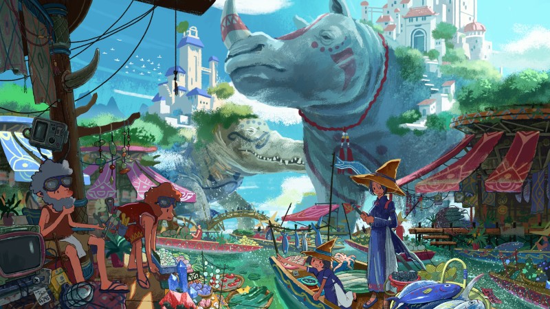 龍の都の交易所